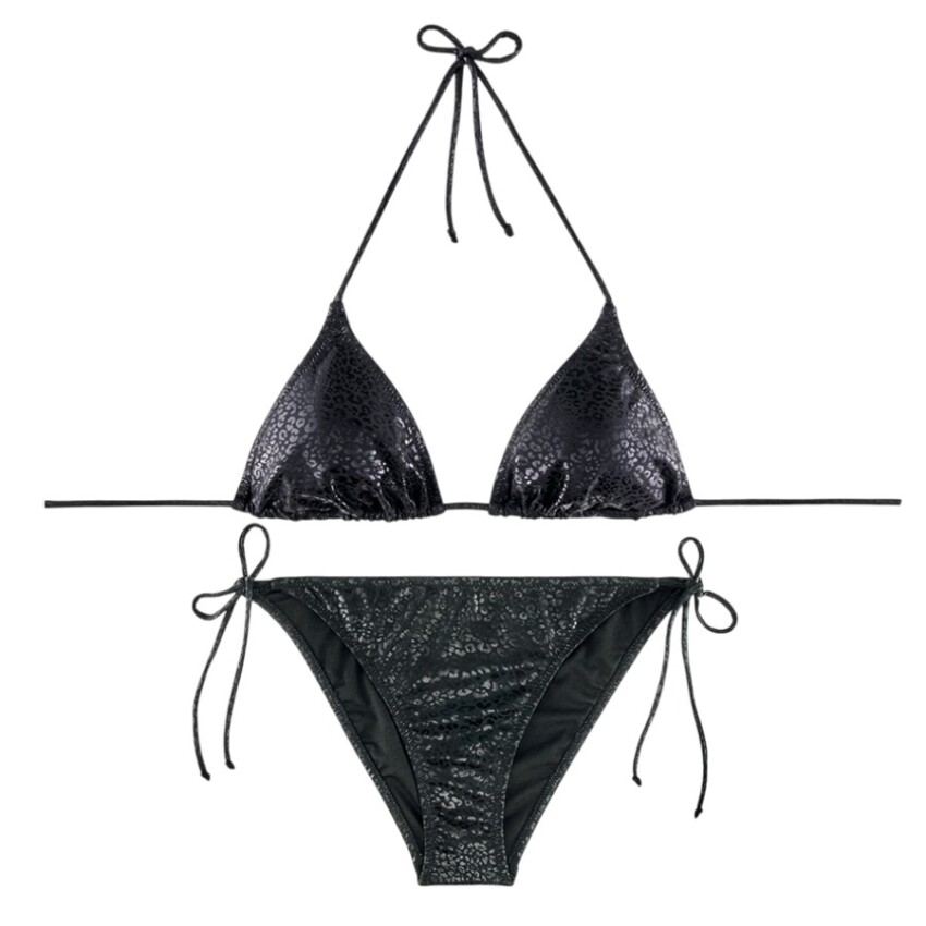 SlipStop Lunaxa Black Siyah Kadın Bikini - 1