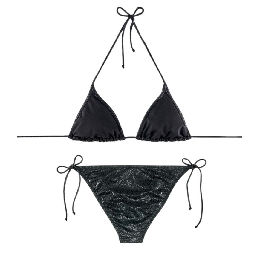 SlipStop Lunaxa Black Siyah Kadın Bikini - 2