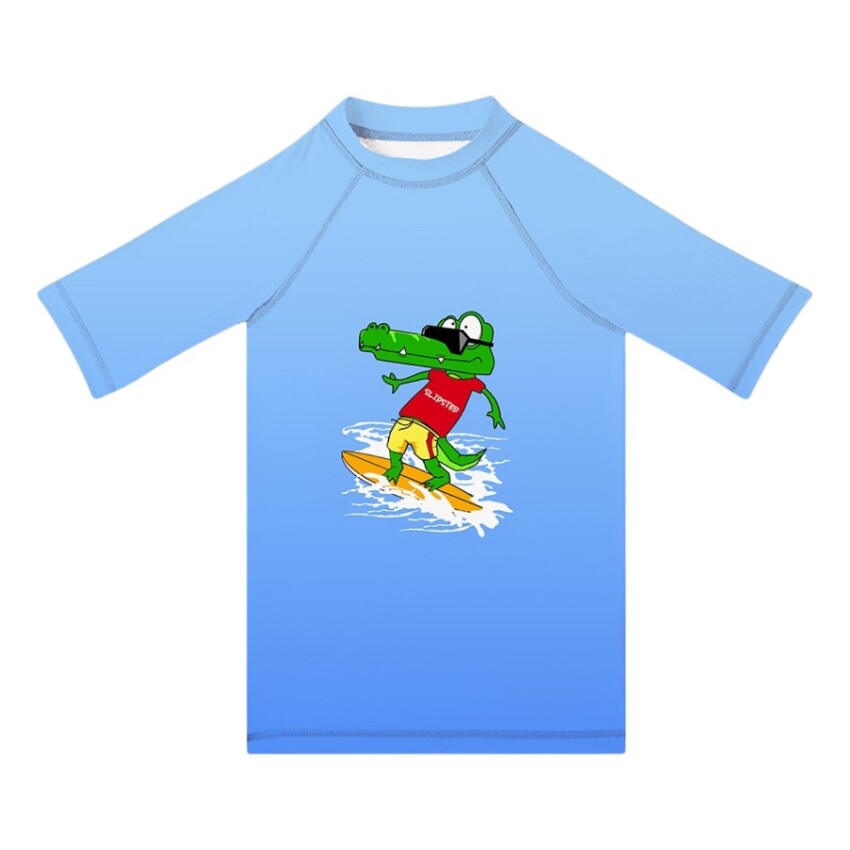 SlipStop Malibu Mavi Çocuk Tshirt - 1