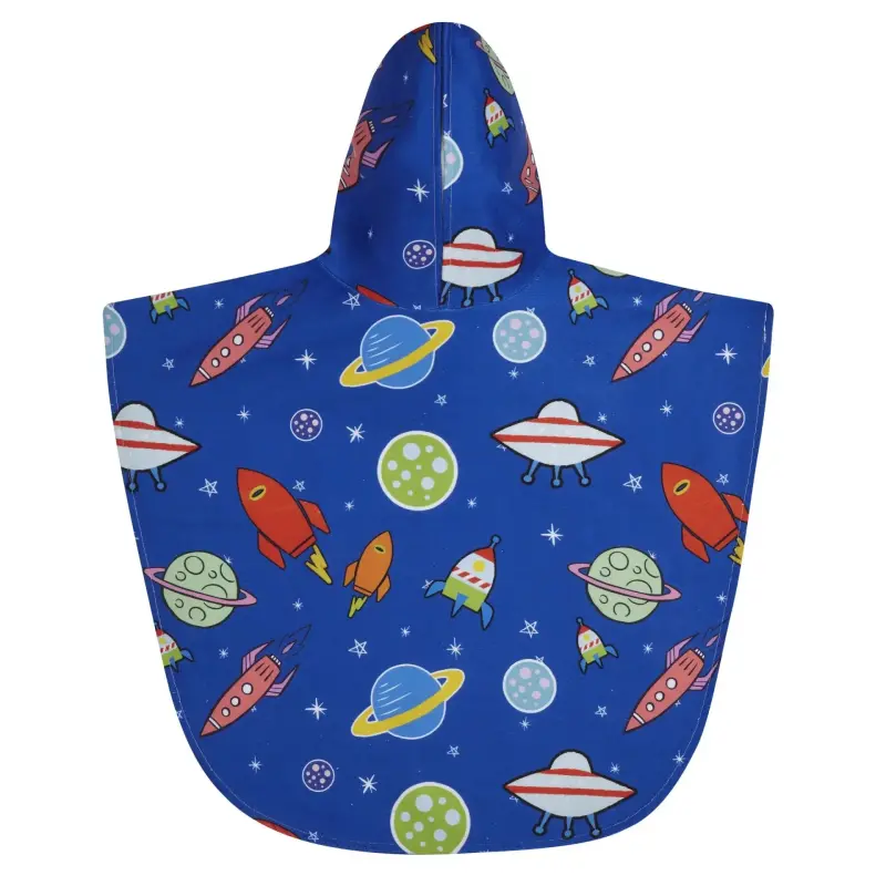 SlipStop Mars Poncho Mavi Çocuk Panço - 2