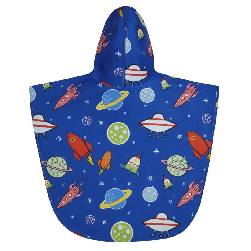 SlipStop Mars Poncho Mavi Çocuk Panço - 2