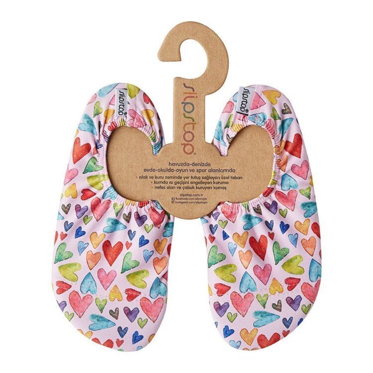 SlipStop Minty Pembe Çocuk Deniz Ayakkabısı - 1