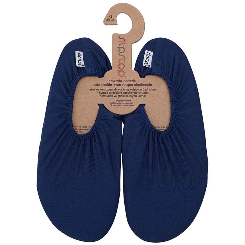 SlipStop Navy Lacivert Unisex Deniz Ayakkabısı - 1