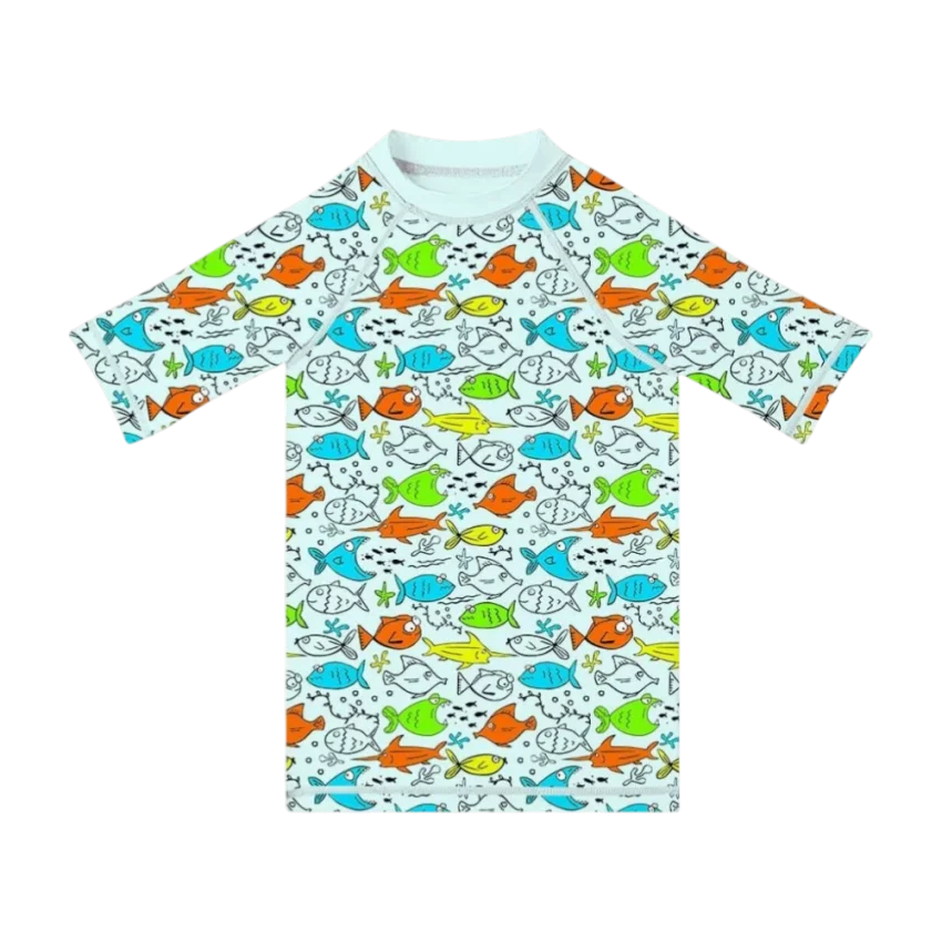 SlipStop Ohri T-Shirt Mavi Çocuk Tshirt - 1