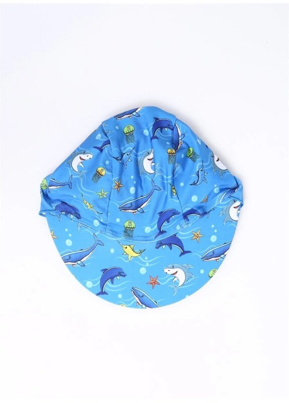 SlipStop Olympos Sun Hat Mavi Çocuk Şapka - 1