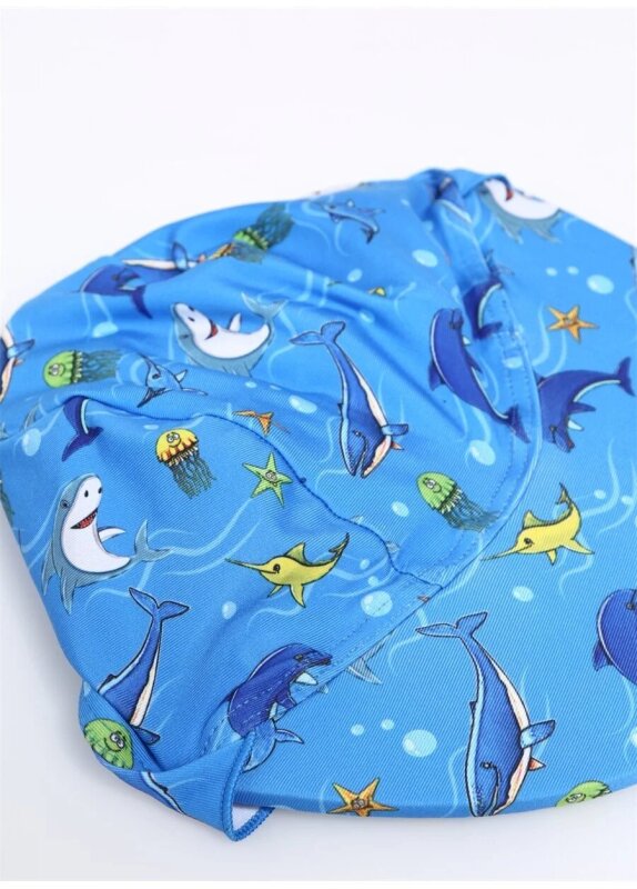 SlipStop Olympos Sun Hat Mavi Çocuk Şapka - 2