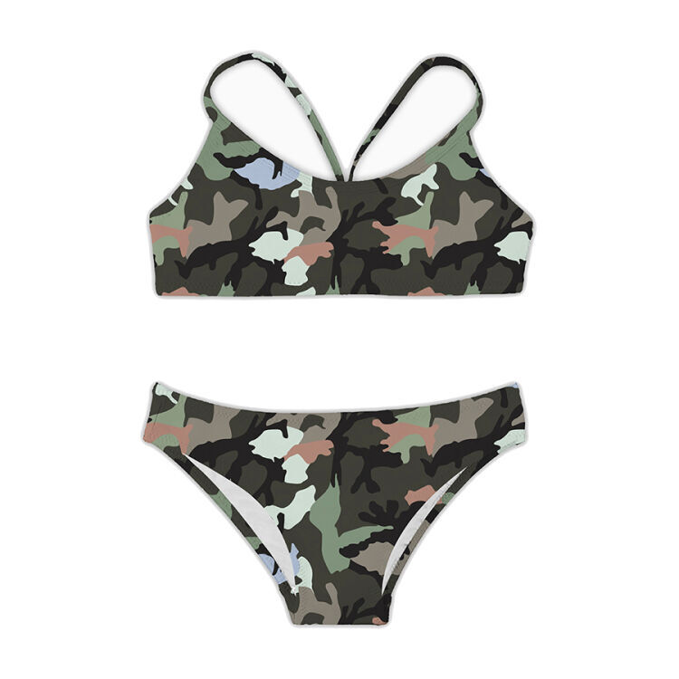 SlipStop Ranger Junior Bikini Haki Çocuk Bikini - SlipStop