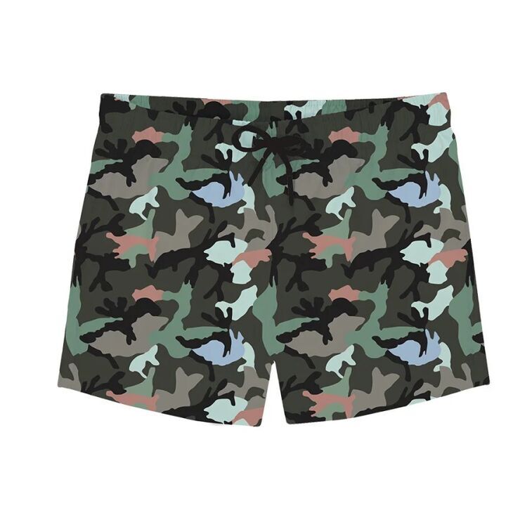 SlipStop Ranger Junior Short Haki Çocuk Mayo - SlipStop