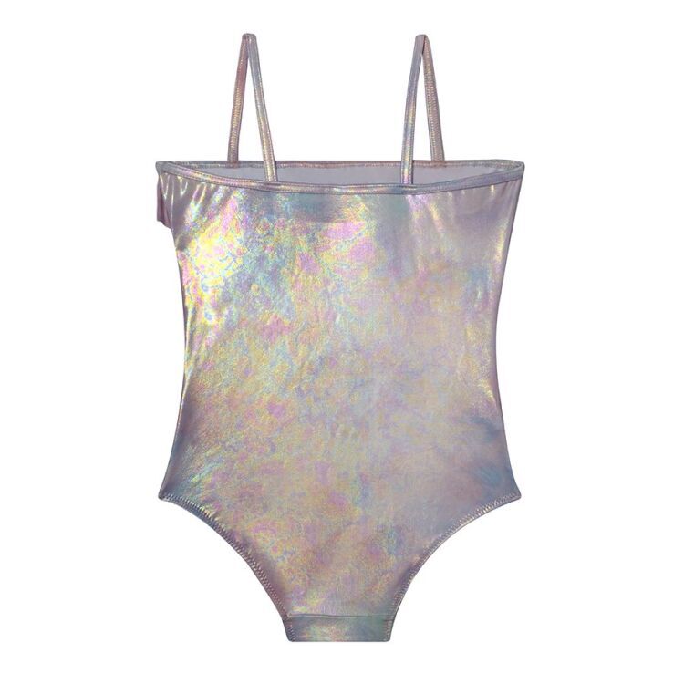 SlipStop Vanessa Junior Swimsuit Gri Çocuk Mayo - SlipStop (1)