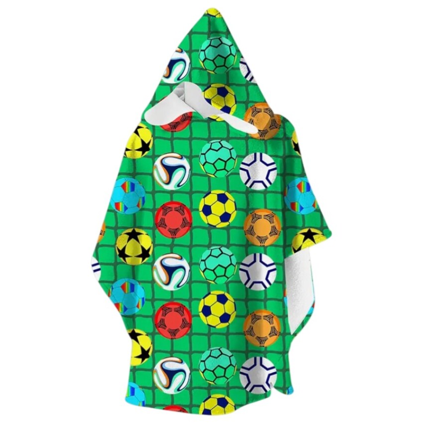 SlipStop Yamal Yeşil Çocuk Panço - 1