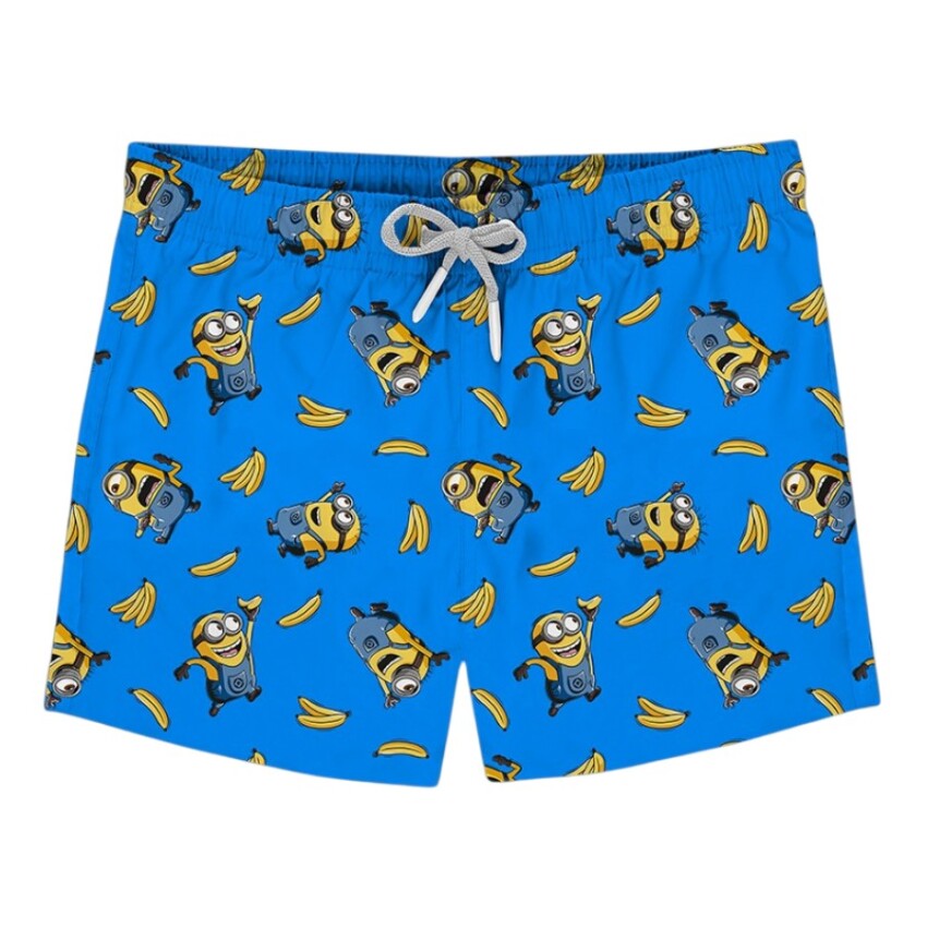 SlipStop Yellowz Short Mavi Çocuk Mayo - 1