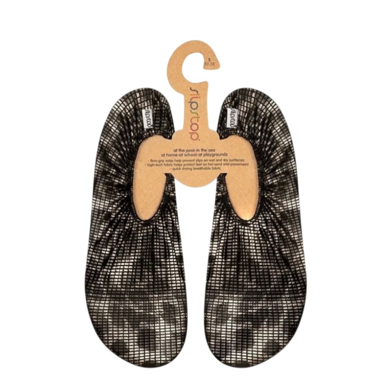 SlipStop Zeyna Siyah Kadın Deniz Ayakkabısı - SlipStop