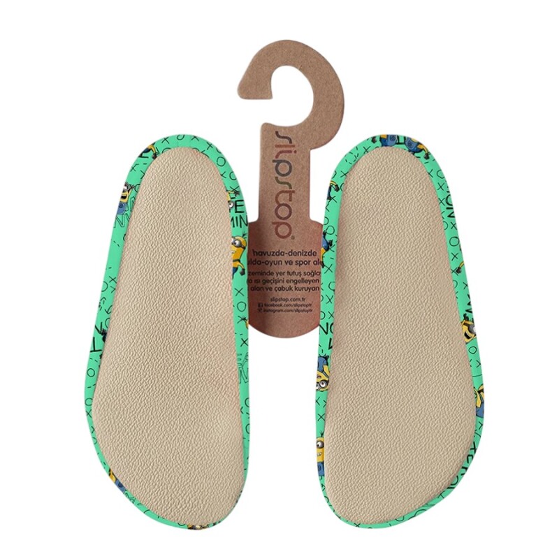 SlipStop Zingoo Yeşil Çocuk Deniz Ayakkabısı - SlipStop (1)
