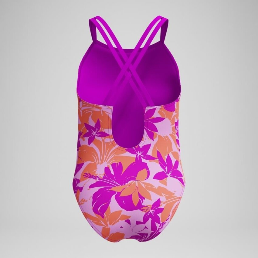 Speedo Alo Pt Twstrip Jf Pembe Çocuk Mayo - 2