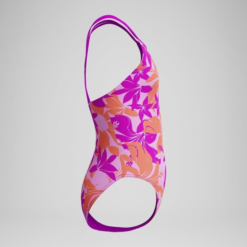 Speedo Alo Pt Twstrip Jf Pembe Çocuk Mayo - 3