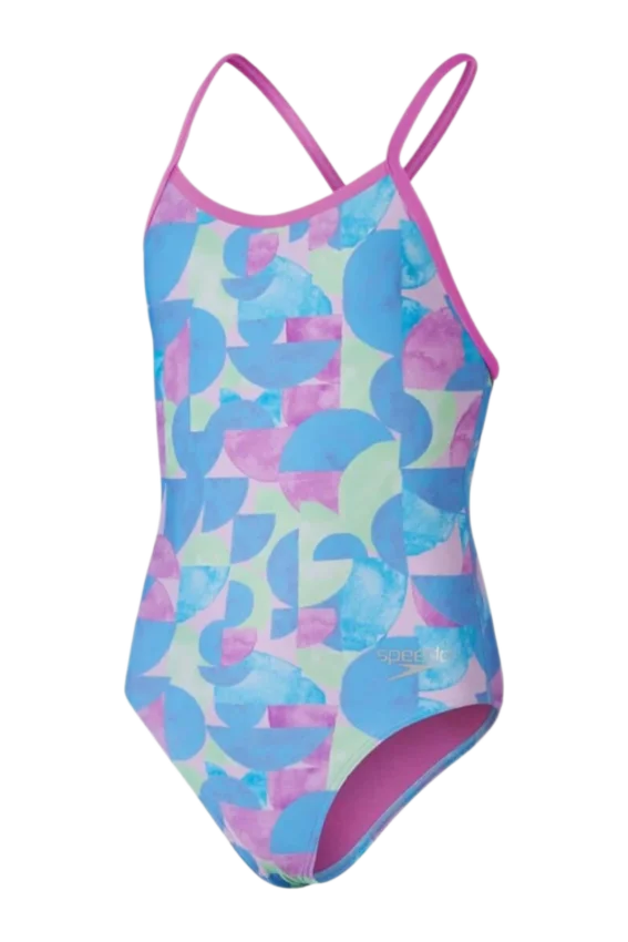 Speedo Alov Digi Vbk Jf Mavi Çocuk Mayo - 1