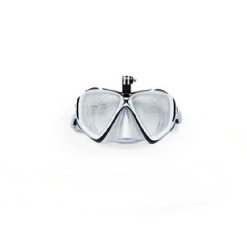 Speedo AU Dual Lenses Mask With Camera Mount Yüzücü Gözlüğü - Speedo