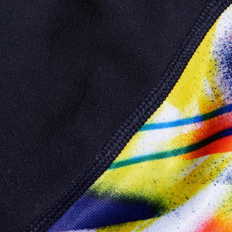 Speedo Digital Panel Aquashort Siyah Çocuk Mayo - 4