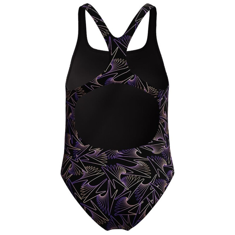 Speedo Hyprbm Alv Mdlt 1Pc Jf Siyah Çocuk Mayo - 3