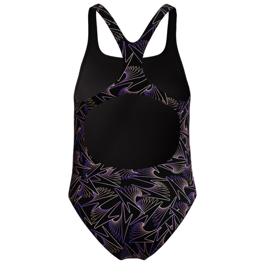 Speedo Hyprbm Alv Mdlt 1Pc Jf Siyah Çocuk Mayo - 3