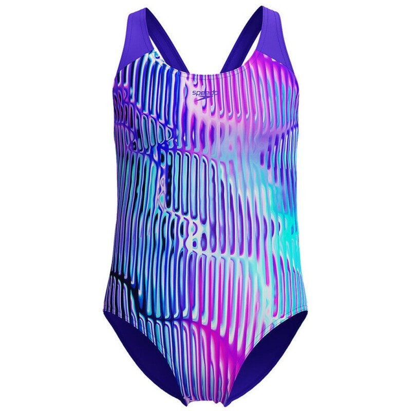 Speedo Pt Alv Splshbck Jf Mavi Çocuk Mayo - 1