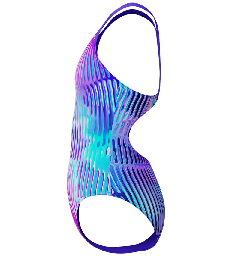 Speedo Pt Alv Splshbck Jf Mavi Çocuk Mayo - 3