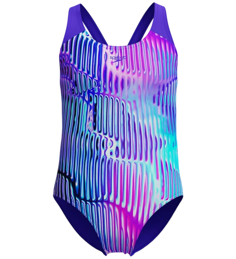 Speedo Pt Alv Splshbck Jf Mavi Çocuk Mayo - 4