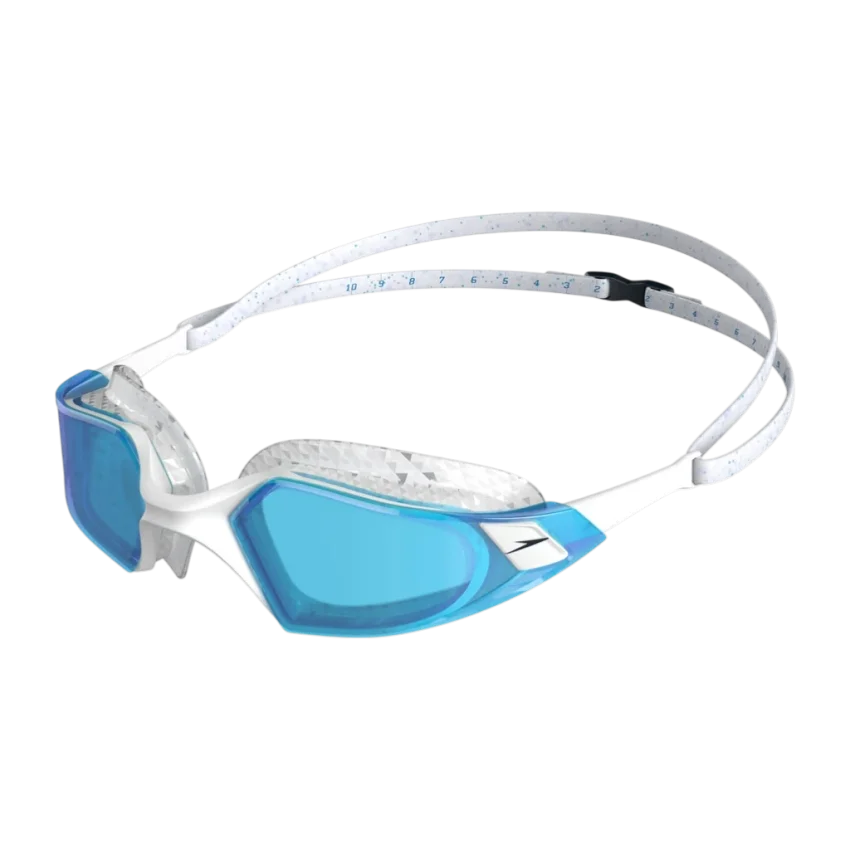 Speedo SPEEDO AQUAPULSE PRO GOG AU WHT/BLU BEYAZ Unisex Yüzücü Gözlüğü - 1