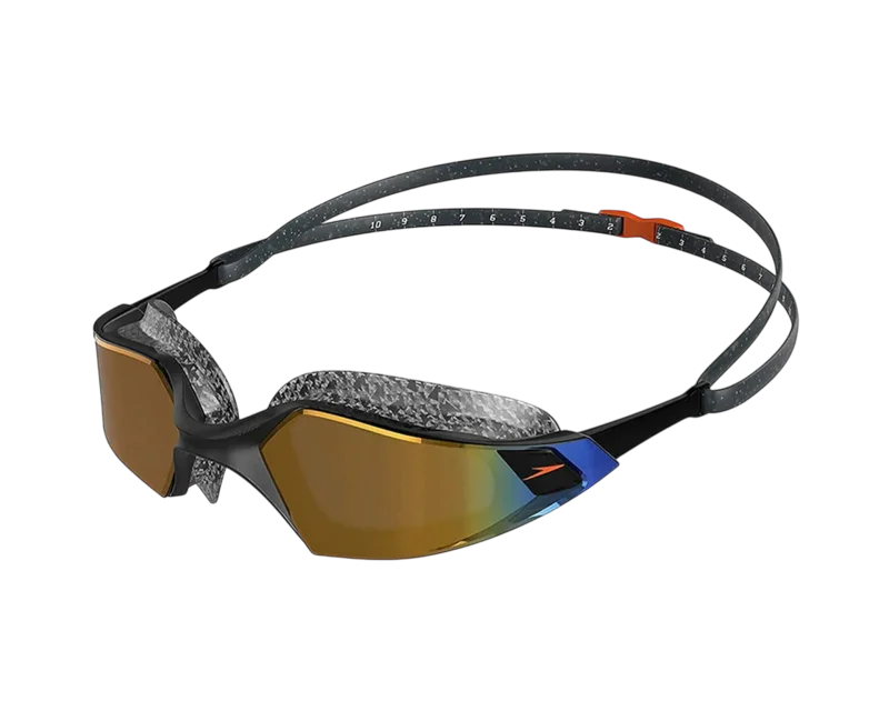 Speedo Aquapulse Pro Mirror Gog AU Siyah Unisex Yüzücü Gözlüğü - 1