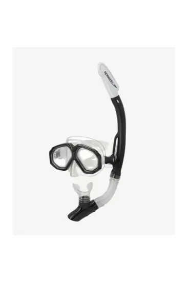 Speedo Speedo AU Dual Lenses Mask With Camera Mount Unisex Maske & Şnorkel Set - 1
