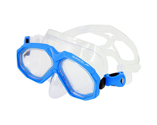 Speedo Speedo AU Dual Lenses Mask With Snrkl Unisex Maske & Şnorkel Set - 1