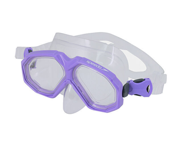 Speedo Speedo AU Dual Lenses Mask With Snrkl Unisex Şnorkel Set - 1