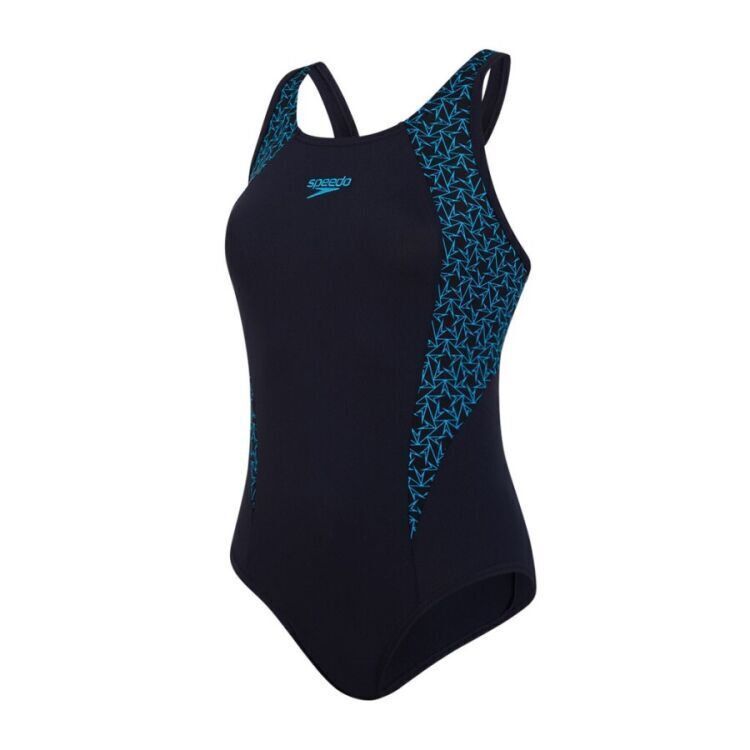 Speedo SPEEDO BOOMSTAR SPLICE FLYBACK AF SİYAH Kadın Mayo - 4