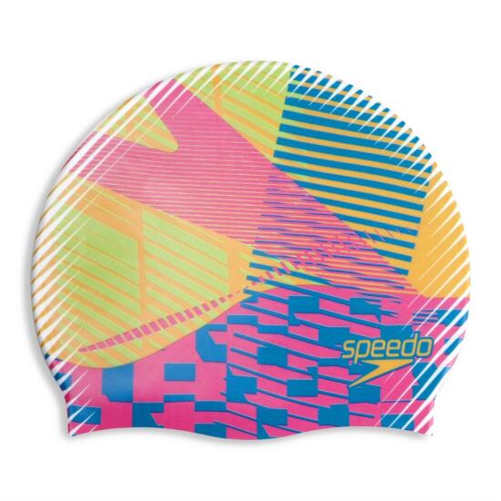 Speedo SPEEDO DIGITAL PRINTED CAP AU ASSORTED Pembe Unisex Bone - 2