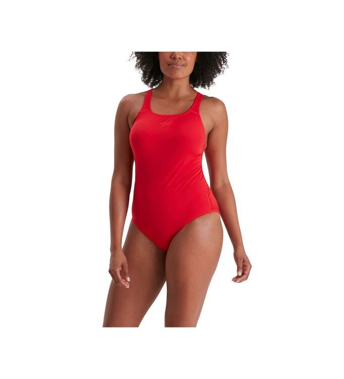 Speedo SPEEDO ECO END+ ESS MDLT AF KIRMIZI Kadın Mayo - Speedo