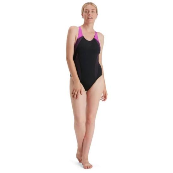 Speedo SPEEDO ECO END+ FIT LNBK AF SİYAH Kadın Mayo - 2