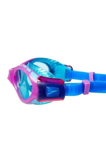 Speedo SPEEDO FUT BIOF FSEAL DUAL GOG JU BLU/PURP Mavi Çocuk Yüzücü Gözlüğü - 3