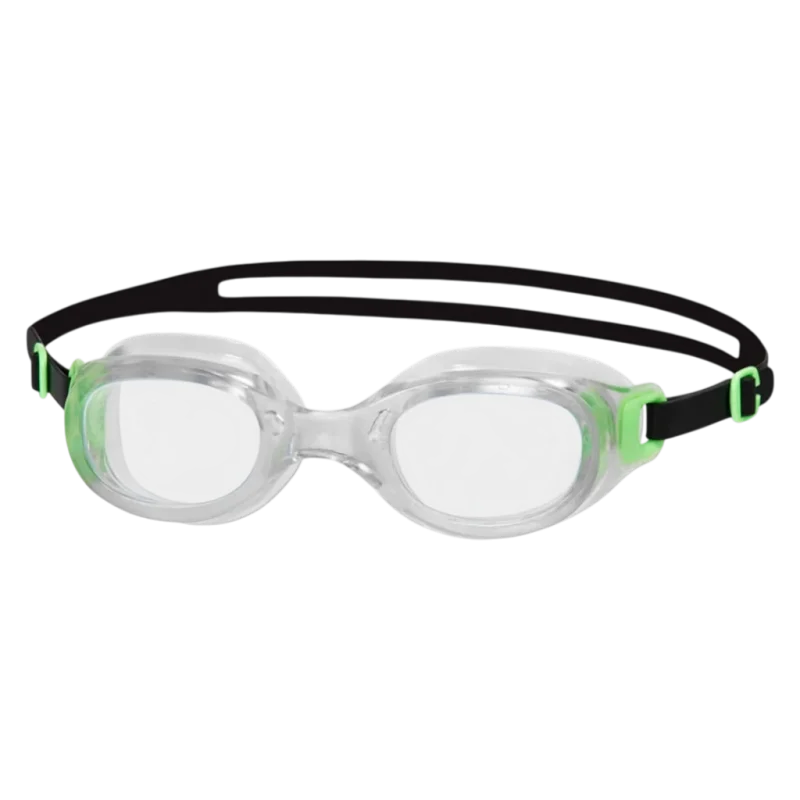 Speedo SPEEDO FUTURA CLASSIC AU GREEN/CLEAR Yeşil-Beyaz Unisex Yüzücü Gözlüğü 8-10898B568 - 1