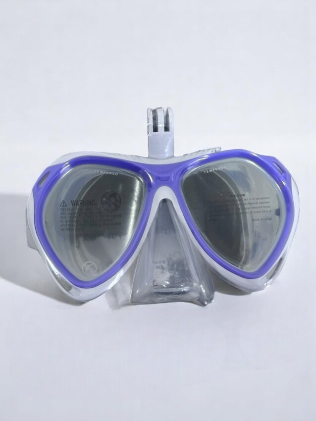 Speedo Speedo JU Dual Lenses Mask With Camera Mount Çocuk Maske & Şnorkel Set - 1