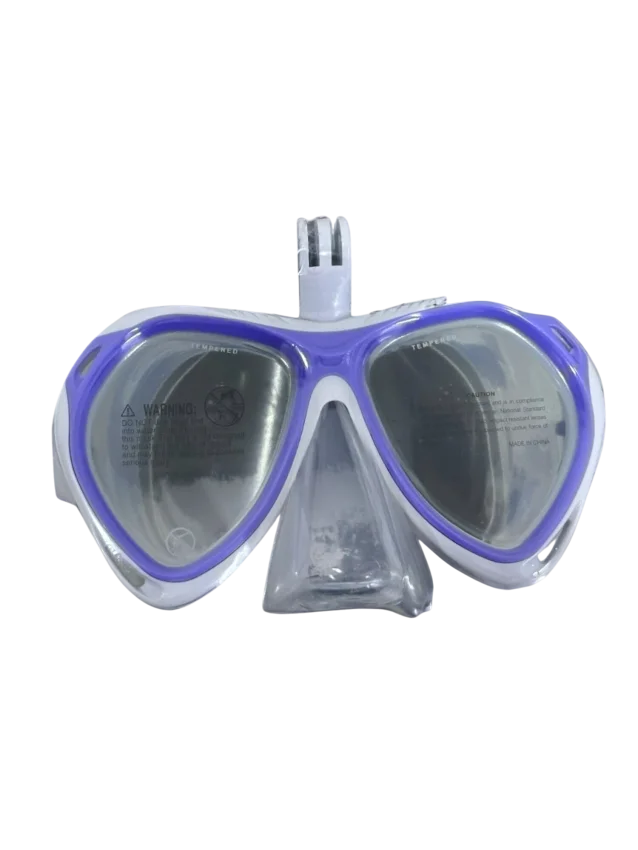 Speedo Speedo JU Dual Lenses Mask With Camera Mount Çocuk Maske & Şnorkel Set - 1