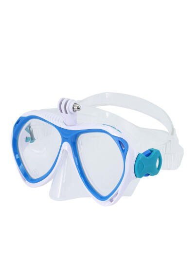 Speedo Speedo JU Dual Lenses Mask With Camera Mount Çocuk Maske & Şnorkel Set - 1
