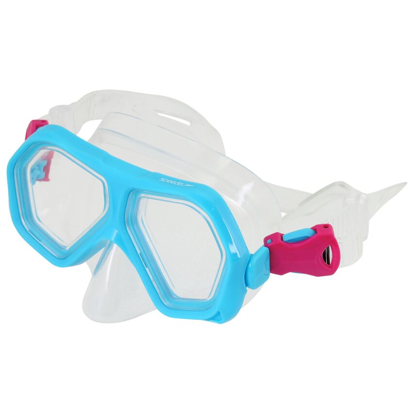 Speedo JU Dual Lenses Mask With Çocuk Maske & Şnorkel Set - 1