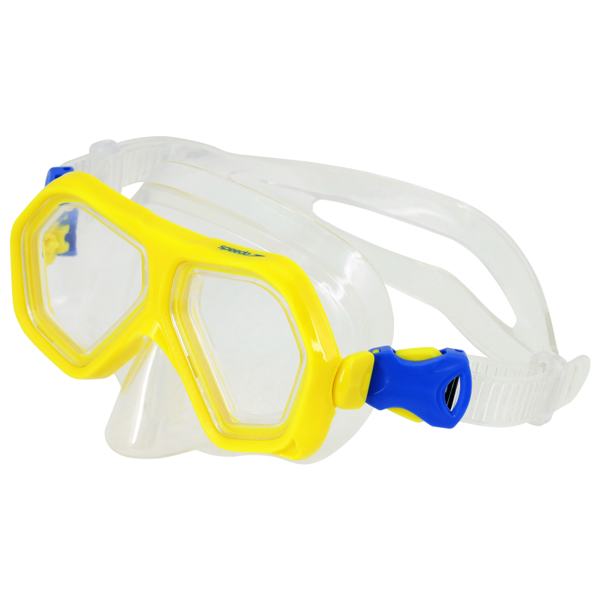 Speedo JU Dual Lenses Mask With Çocuk Maske & Şnorkel Set - 1