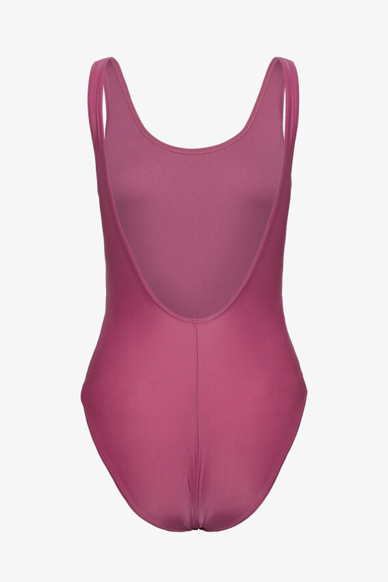 Speedo SPEEDO LOGO DEEP UBK 1PC PT AF Pembe Kadın Mayo - 6