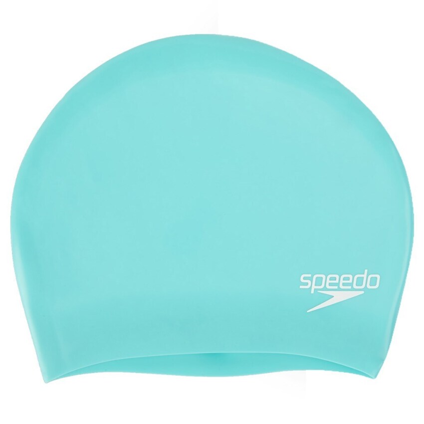 Speedo SPEEDO LONG HAIR CAP AU GREEN Yeşil Unisex Bone - 1