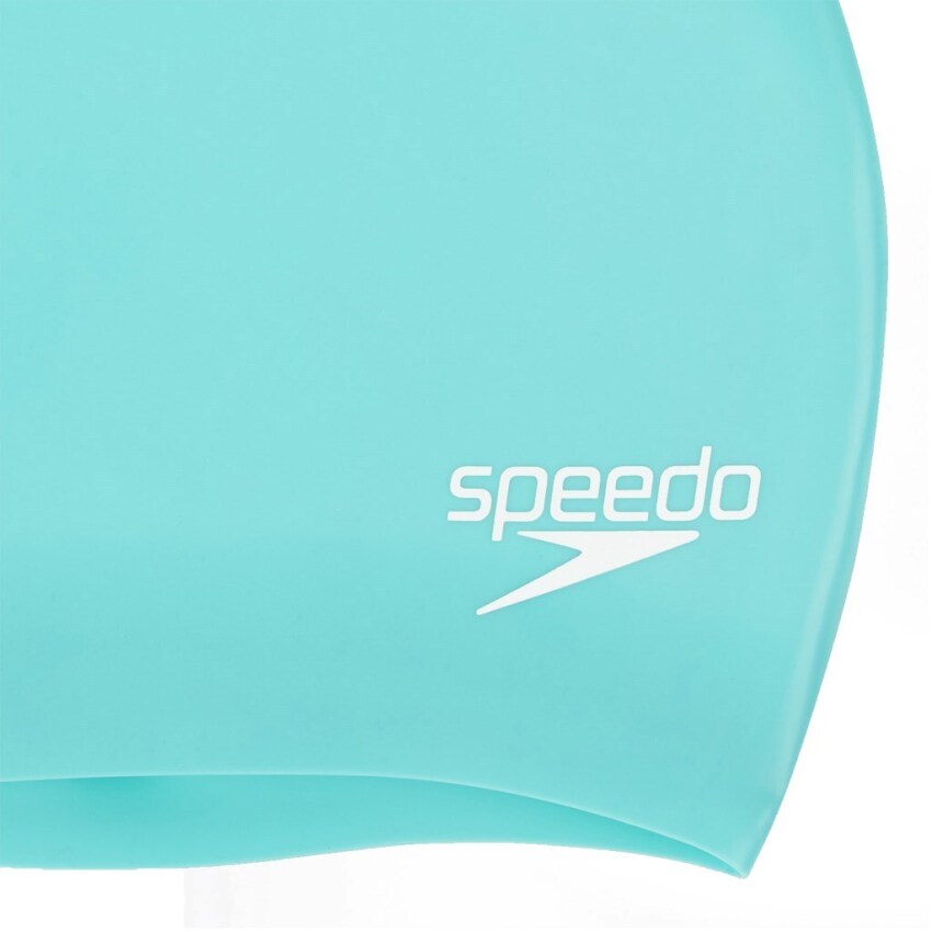 Speedo SPEEDO LONG HAIR CAP AU GREEN Yeşil Unisex Bone - 2