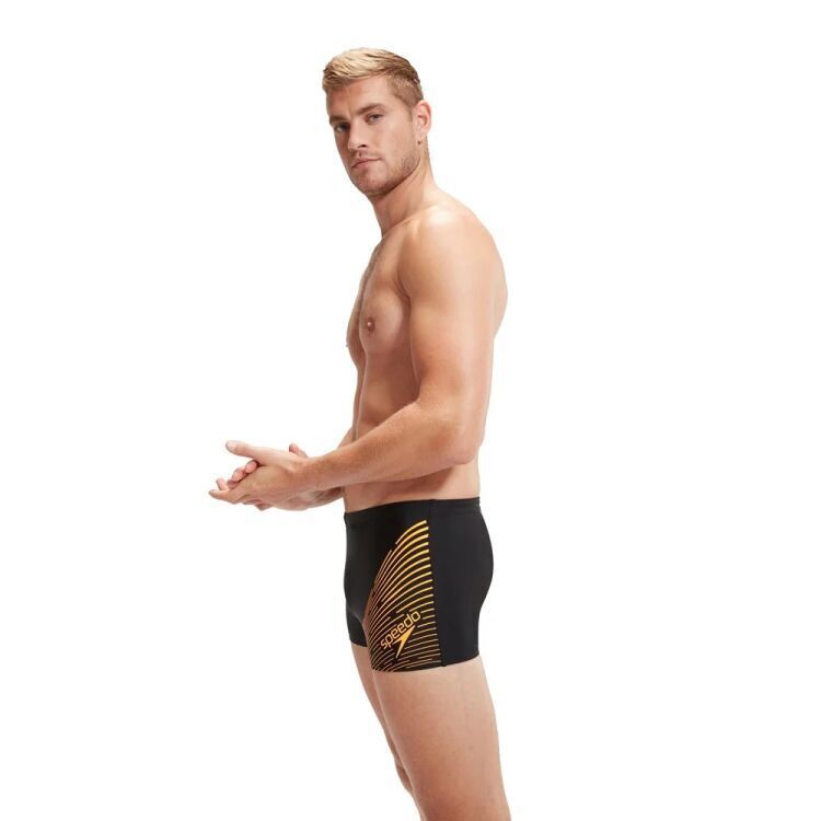 Speedo SPEEDO MEDLEY LOGO ASHT AM SİYAH Erkek Mayo - 1