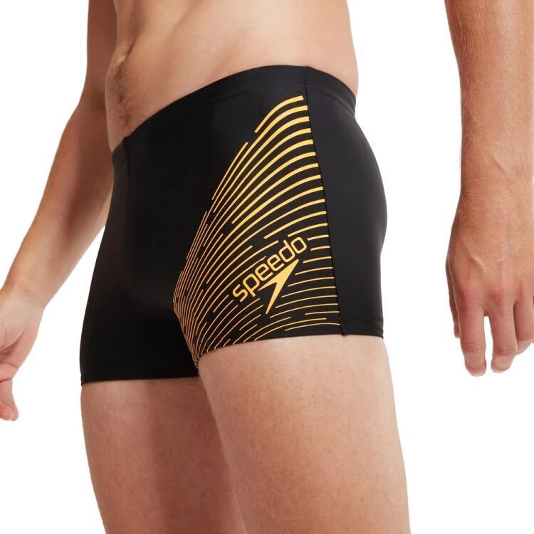 Speedo SPEEDO MEDLEY LOGO ASHT AM SİYAH Erkek Mayo - 4