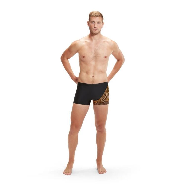 Speedo SPEEDO MEDLEY LOGO ASHT AM SİYAH Erkek Mayo - 5