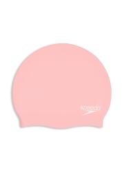 Speedo SPEEDO MOULDED SILC CAP AU Pembe Unisex Bone - 1